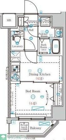 MIND両国の物件間取画像